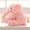 Kleurrijke gigantische olifant knuffel dier speelgoedvorm kussen kussenbaby speelgoed pluche huisdecoratie292G3204365