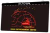 TC1054 Egloo Ementment Empire Light Sign Dual Color Grawerowanie 3D