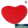 Bath Mats Mini 40X30cm Heart Shape Non-Slip Pad Rug Kit Toilet Pattern Bathroom Small Floor Carpet Mattress For Home Decor Factory price expert design Quality Latest