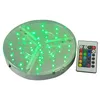 سلاسل 10 صغار LED 8inch LED CENTERSE CENTERSE BASE 20CM قطرها 3.5 سم طول مع وحدة تحكم عن بُعد لشراء الشيشة الشيشة المزهرية