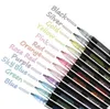 Surligneur Stylos Fantasy Double Ligne Stylo Contouring Stylos Marqueur Fluorescent Stylo Peinture Fournitures Carte De Voeux KKB2887