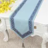 Stolt Rose Simple Linne Table Flag Bed Runner Cloth Tea TV Cabinet Cover Cloth Custom 210628