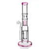 30 cm de altura Bongs de agua de vidrio Hookahs Shisha pipa para fumar Dab Rigs Chicha Bong de humo con 14 mm banger