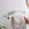 Pudełka na tkanki serwetki wieszak na ręcznik matowy czarny stojak montowany na ścianie uchwyt w łazience aluminiowe aluminiowe pojedyncza warstwę akcesoria wielowarstwowe