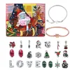 Christmas Advent Calendar 2021 for Girls,2Pcs Xmas Countdown Calendar DIY Bracelet Making Kit for Teens Girls