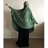 Etnik Giyim Müslüman Uzun Khimar Ramazan Örgün Dua Giysi Başörtüsü Kadın Niqab Burka İslam Arap Namaz Musulman Eid Jilbab Djellaba