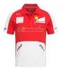 F1 fan racing suit summer short-sleeved quick-drying top Formula 1 season team lapel POLO shirt with the same customization222r