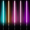 DHL Lightsaber Oyuncaklar Metal Kolu Ağır Dueling 12 Renk LED Değişim Ses Gücü 6 Sound Fons FOC Blaster Lazer Kılıcı Toptan EW