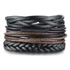 braided pu leather bracelets