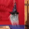 Party Supplies Halloween Decorations Gnome Hanging Ornaments Handmade Plush Elf Doll Pendant Kids Gift PHJK2107