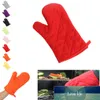 NOUVEAU 1PC haute température épaisse isolation chaude four à micro-ondes gants fournitures de cuisine coton professionnel solide four mitaines prix usine conception experte qualité