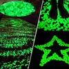 5000pcs Glow in the Dark Garden Pebbles Glow Stones Rocks for Walkways Garden Path Patio Lawn Garden Yard Decor Luminous Stones