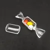 Boîte de bonbons de mariage en forme de bonbons Conteneur de stockage en plastique transparent Boîte de cadeau pour organisateur de collection de cadeaux pour enfants