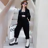 Mädchen Blazer Anzüge Kleidung Sets Frühling Herbst Kinder Jacken Hosen mit Gürtel Mode Lose Formale Teenager Casual Outfits 202220108 H1