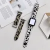 Cows Pattern Leather Strap for Apple Watch Band 44mm 42mm 40mm 38mm Fashion Wristbands Iwatch Series SE 6 5 4 Watchbands Bracelet Smart Accessories