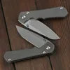 Spina verde, coltello pieghevole inkosi sabbia lama VG10, manico TC4 Titanium 3D coltello da frutta da campeggio all'aperto strumento EDC