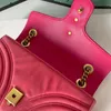 Shoulder Crossbody Women Shipping Velvet New Classic Bags Ladies With Metal For Chain Messagner Free Bag 2021