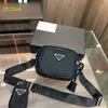 Unisex Nylon Black Camera Bags Women Mens Mens Designer Crossbody Crass Cual Ploudse Phone Mag Sagn