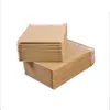 50pcs Brown Color Kraft Paper Bubble Envelope Mailing Bags Business Express Packaging Bag Y200709