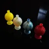 Colorful Heady Glass Carb cap 14mm Maschio Joint Smoking Accessaries Tubi d'acqua Dab Rigs E Cigatettes XL-SA04