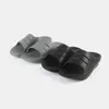 Unisex Home Bathroom Cool Slippers EVA Rubber and Plastic Thick Soled Slippers Non Slip Indoor Shoes for Man
