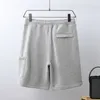 Summer Mens Shorts Joggers Pants Male Designer Trousers Black Silver Size M-3XL #65651 goods