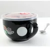 Kubki kubek kubek Friends TV Show Central Perk Cappuccino Cup Kawaii Cute Breakfast Big Diree Ceramic Drinkware254b