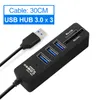 USB HUB 2.0 Multi USB Splitter 2.0 Lecteur de carte SD TF Multiple USB HUB pour ordinateur portable