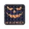 Novelty dekompression leksaker halloween gåvor push bubble autism anti-stress reliever squeeze fidget sensory leksak för barn