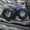 Vit Watch Sport Klockor för män Vattentät Smael Mens Army Klockor Militär Digital 1439 Sport Quartz Digital Watch Male Clock X0524