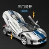 132 Jaguar CX75 Sportsbil Modell Toy Simulation Dra tillbaka Alloy Die Cast Toys Vehicle for Boys Girls249M2088486