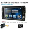 HD 6.2 "2 Din Car Audio Stereo Radio DVD player para Universal Bluetooth em Dash GPS Mapa Cartão BT FM USB CN / AU / EU / PL Stock
