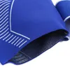 New Blue Knitting Compression Knee Support Sleeve Pad, with Anti-Slip Strap for Sports Fitness, Men and Women Q0913