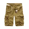 ISurvivor Verão Homens Camo Carga Shorts Algodão Militar Camuflagem Masculino Jogger Board Homens Marca Roupas Plus Size 210714