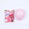 Décoration de fête 86pcs / Set Macaron Ballon Guirlande Kit Bébé Rose Ballons Confettis Pour Douche Fille Anniversaire Mariage 2243