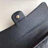 10A bester Qualität mit Genuinel Leder -Herren Brieftasche mit Box Luxurys Designer Brieftasche Frauen Brieftasche Purese Kreditkarte Inhaber Passporthalter 300n