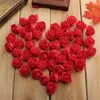 Decoratieve bloemen kransen mini pe schuim rose kunstmatige hoofd handgemaakte diy bruiloft woondecoratie feestelijke valentijnsdag feestartikelen