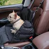 Pies Car Seat Obejmuje Trwałe Pet Carry Okładka Składany Kot Puppy Torba Łatwa instalacja Wodoodporna TR