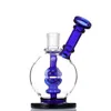 Cookahs Bongs Bong Blue Dab Peagty Seagle Bong Водопроводная труба внутри февраля Яйца Высота фильтра 6,8 дюйма Amber 18.8mm Совместный корабль с кварцевым Бэнгер