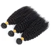 4 Bundles/Lot Curly Wave Human Hair Extensions 8-32 Inch Deal Brazilian Curly Hair Weave Bundles