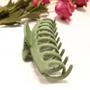 Hair Clips Barrettes Korean Frosted Plastic Claw Beauul Large Size Crab Clip Acrylic Matte Candy Color Hairpin8759500