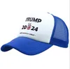 2024 Trump Casquette de baseball USA Élection présidentielle Mesh Snapback TRMUP style Chapeau garder l'Amérique GRANDE hommes femmes Ponytail Ball Cap G322282938