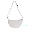 Kors Kropp Koreansk Canvas Crossbody Bag för Kvinnor Casual Ladies Shoulder Messenger Mode Bomull Tyg Kvinna Handväskor Sac