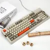 Ajazz AK510 Retro RGB Mechanical Keyboard 104 Keys Anti-Ghosting -PBT SA Spherical Keycap Backlit Programmable Gaming310n