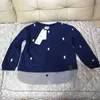 Vår Höst 2-10 år gammal Barn Långärmad Tecknad film Animal Print Patchwork Fake 2 PCs Kids Basic Sweatshirt Baby Boy 210529