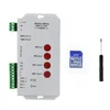 T1000S SD 카드 LED 픽셀 컨트롤러 DC5-24V WS2801 WS2811 WS2812B LPD6803 2048 LED 제어