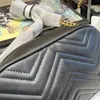 Mode tote plånbok marmont kamera axel crossbody väska läder läder dubbla bokstäver g quilting handväskor totes kvinnor luxurys designers väskor 2021 handväska handväska
