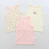 baby girls sleeveless clothes kids cartoon hearts t-shirt tops cotton tanks vests for 1-7 years children 4003 05 210622