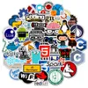 50 adet-paketi Internet Web Programlama Sticker Su Geçirmez Çıkartmalar Su Şişesi Laptop Planlayıcısı için Scrapbook Telefon Bilgisayar Duvar Kaykay Dergisi Organizatör Çıkartması