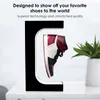 Home Magnetic Levitation Floating Shoe Display Stand 360 Degree Rotation Sneaker Shop LED Holds 220216